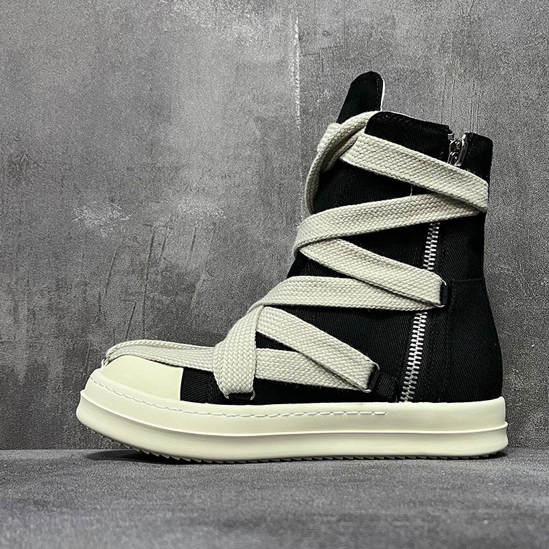 Crossfit Hard - Zapatos altos de lona para hombre