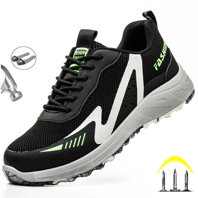 Crossfit Male - Zapatos de protección laboral con puntera