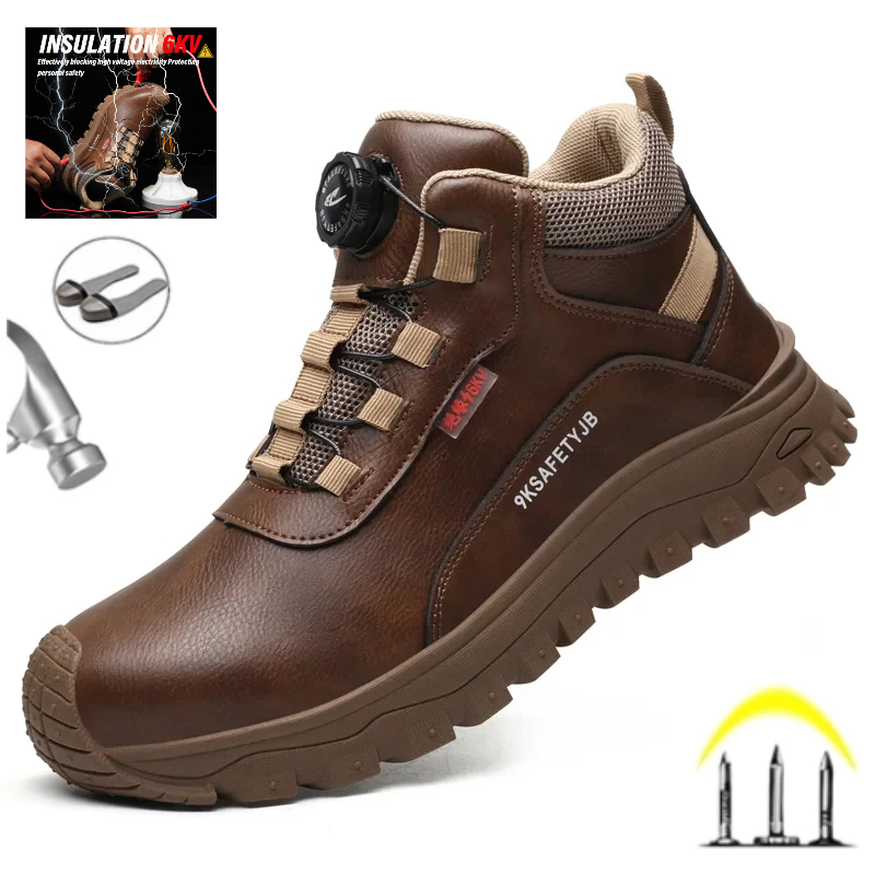 Crossfit Male - Nuevos Zapatos de Seguridad de Trabajo