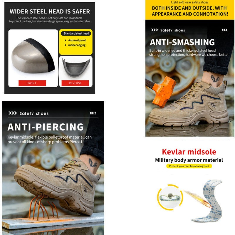 Zapatos de trabajo de segurida - Crossfit Male reseña y precio